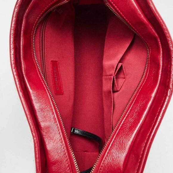 Chanel Grey/Blue/Red Quilted Wool and Leather Medium Gabrielle Hobo Bag - Picture 9 of 10